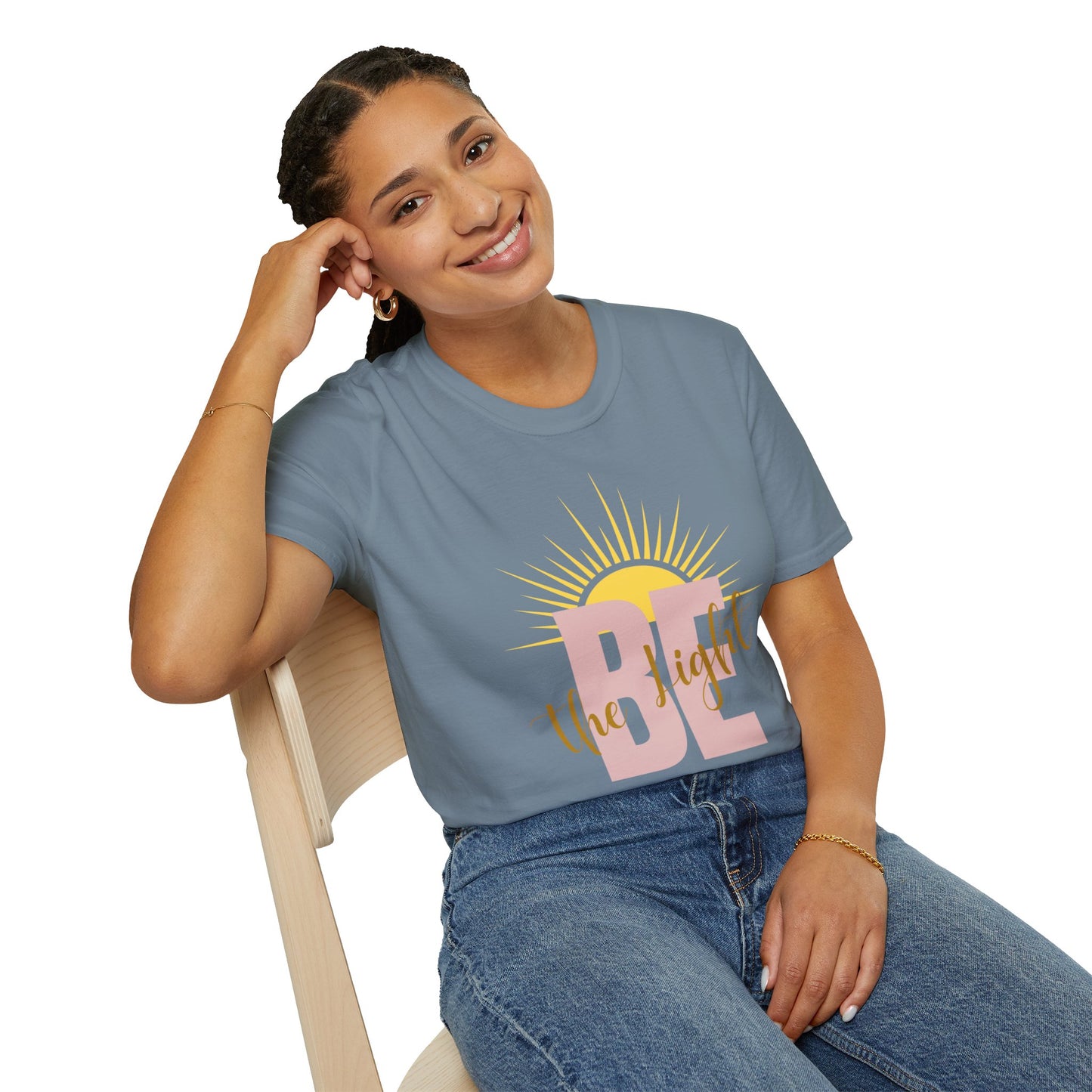 Women’s-Be The Light- Softstyle T-Shirt