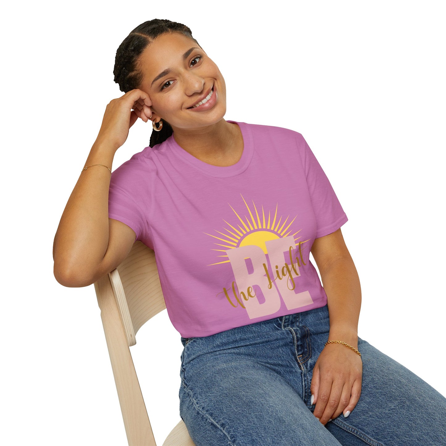 Women’s-Be The Light- Softstyle T-Shirt