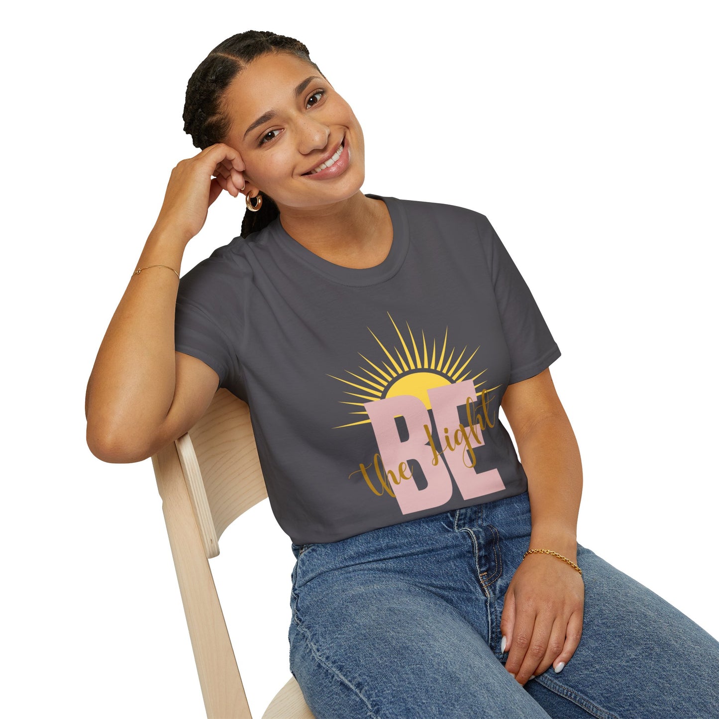 Women’s-Be The Light- Softstyle T-Shirt