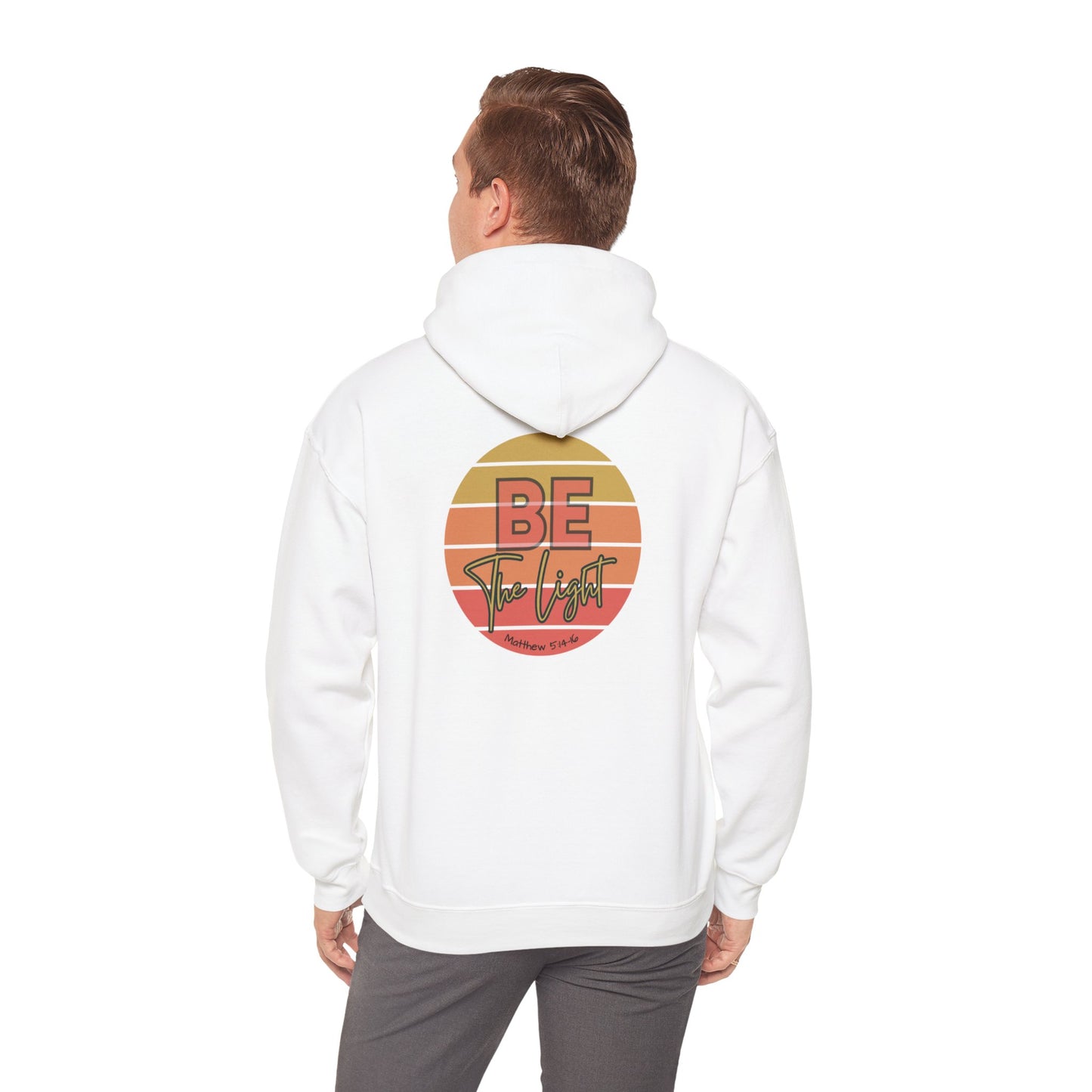 Be The Light- Unisex logo- Christian hoodie sweater