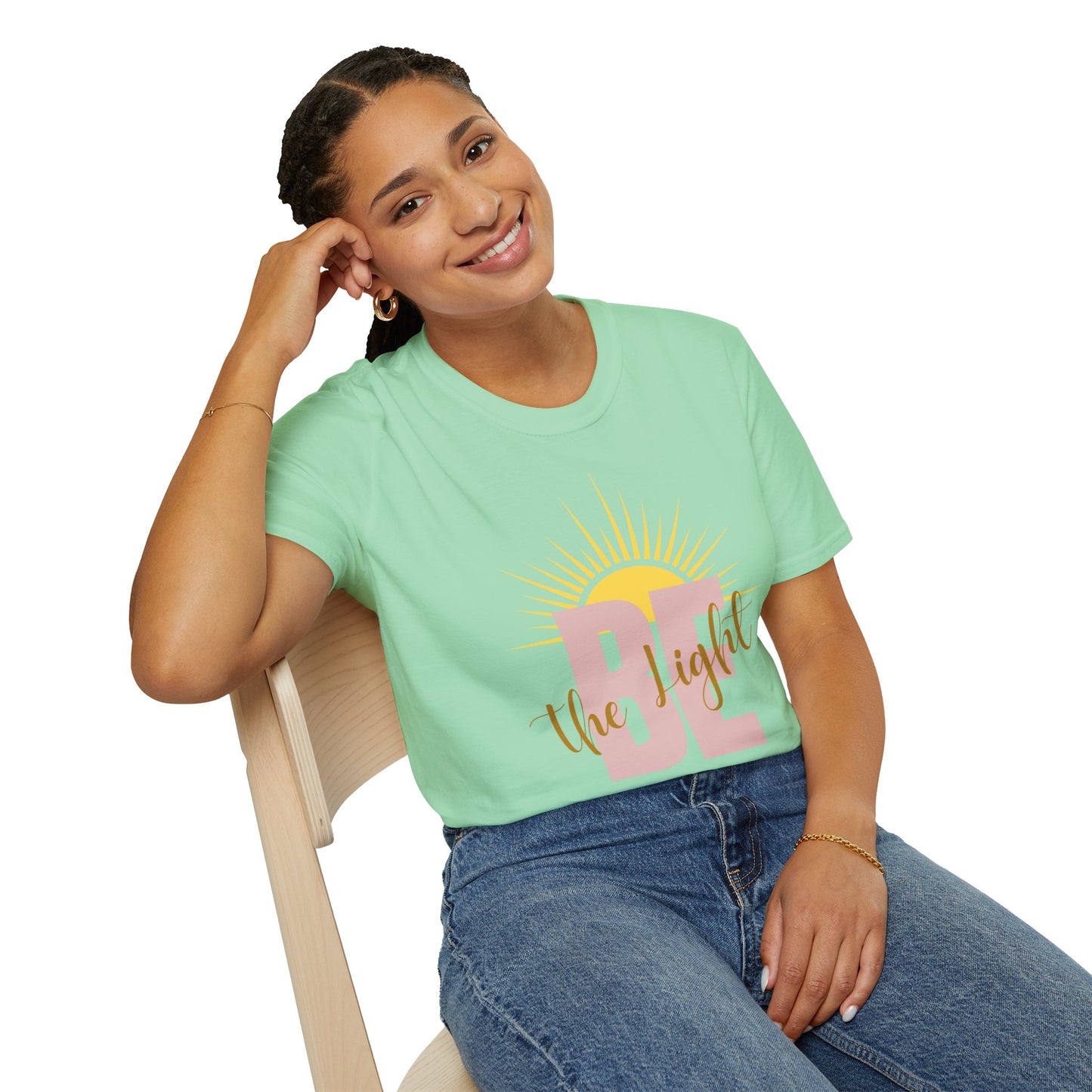 Women’s-Be The Light- Softstyle T-Shirt