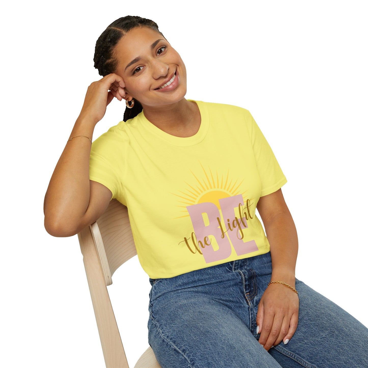 Women’s-Be The Light- Softstyle T-Shirt