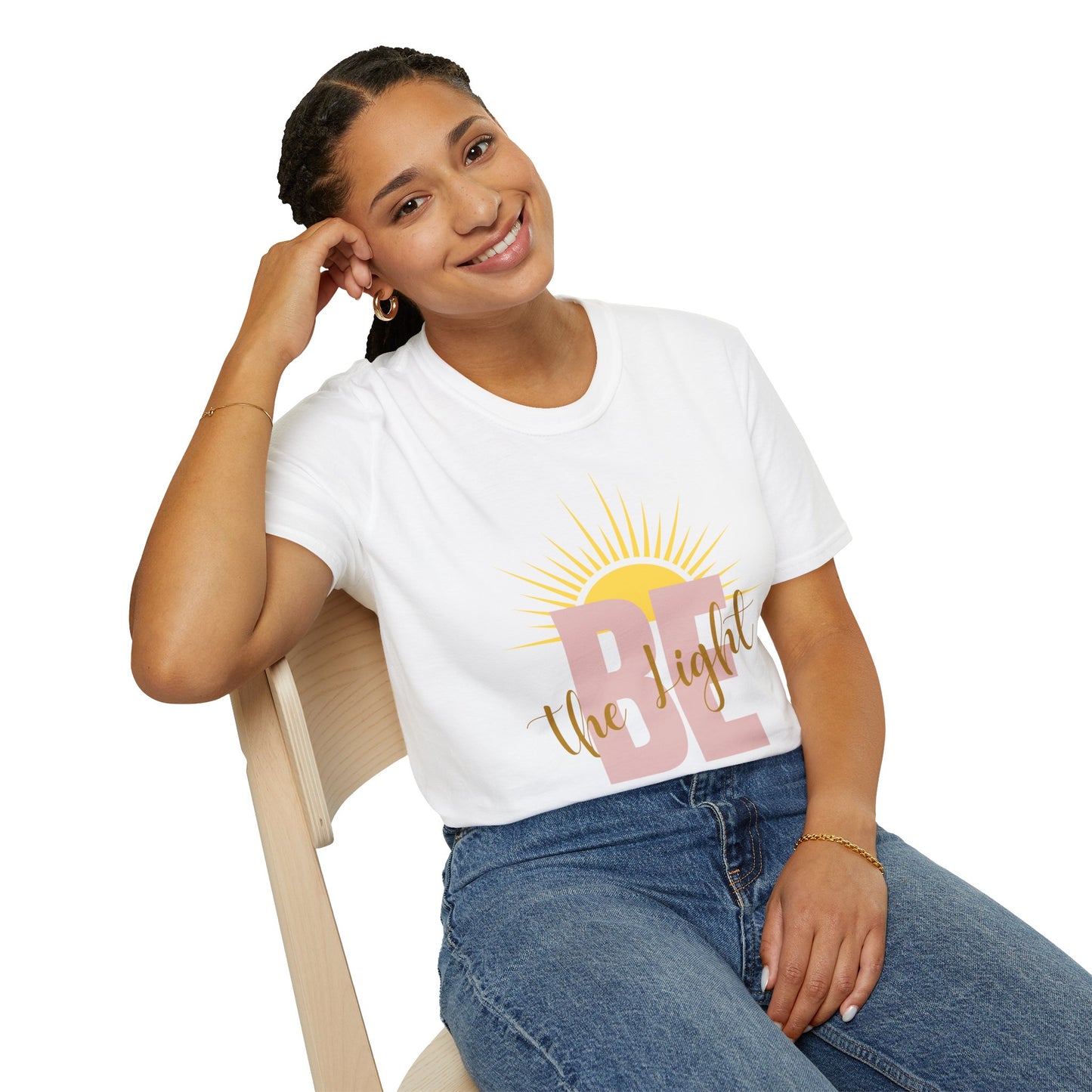 Women’s-Be The Light- Softstyle T-Shirt