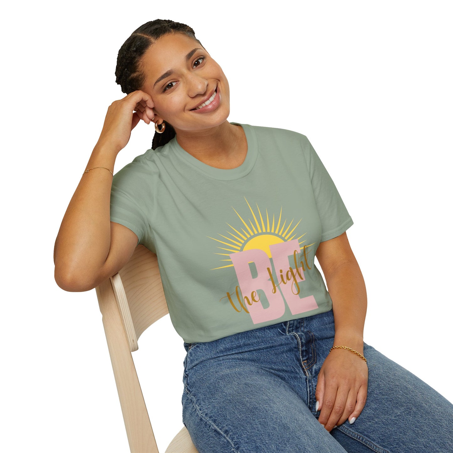 Women’s-Be The Light- Softstyle T-Shirt