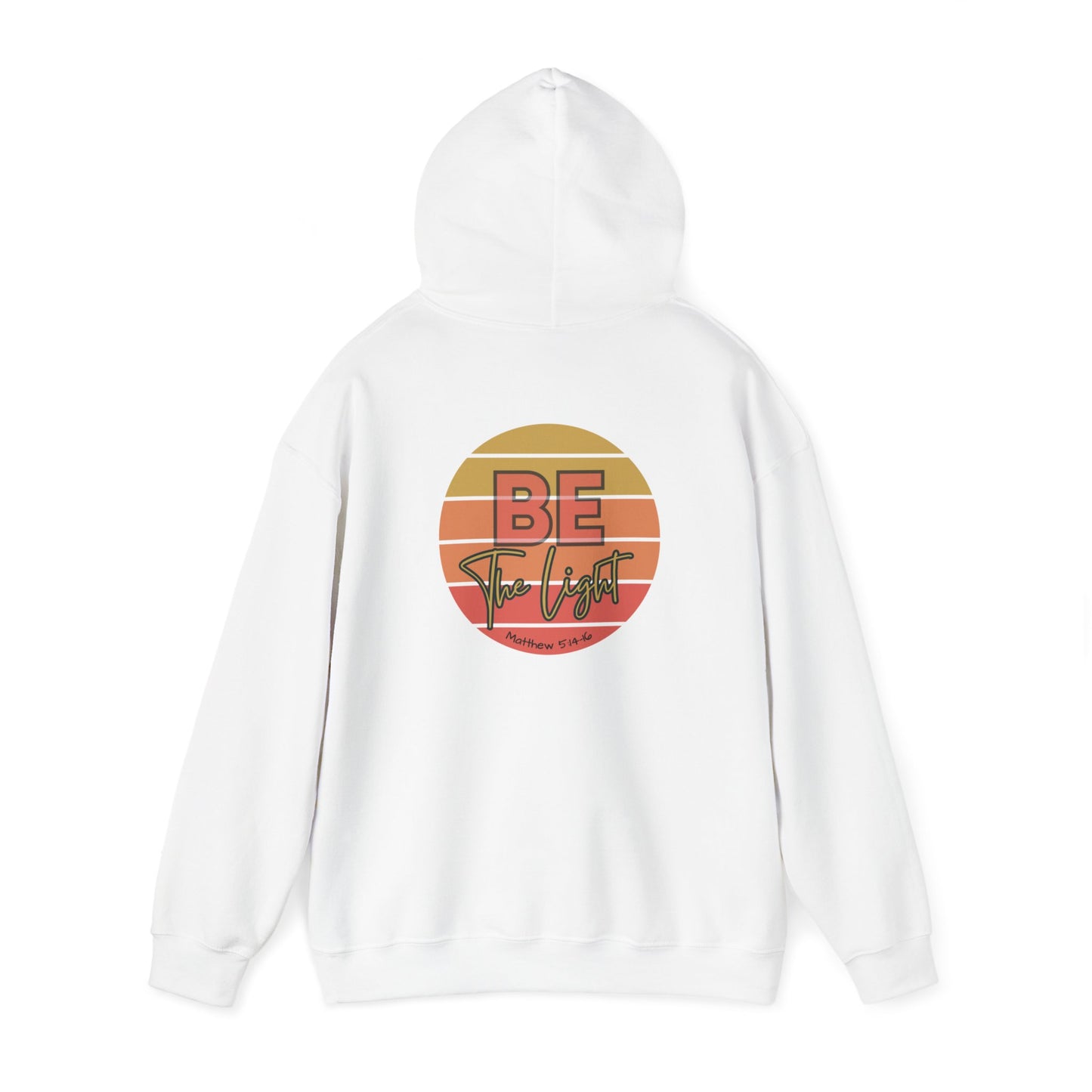 Be The Light- Unisex logo- Christian hoodie sweater