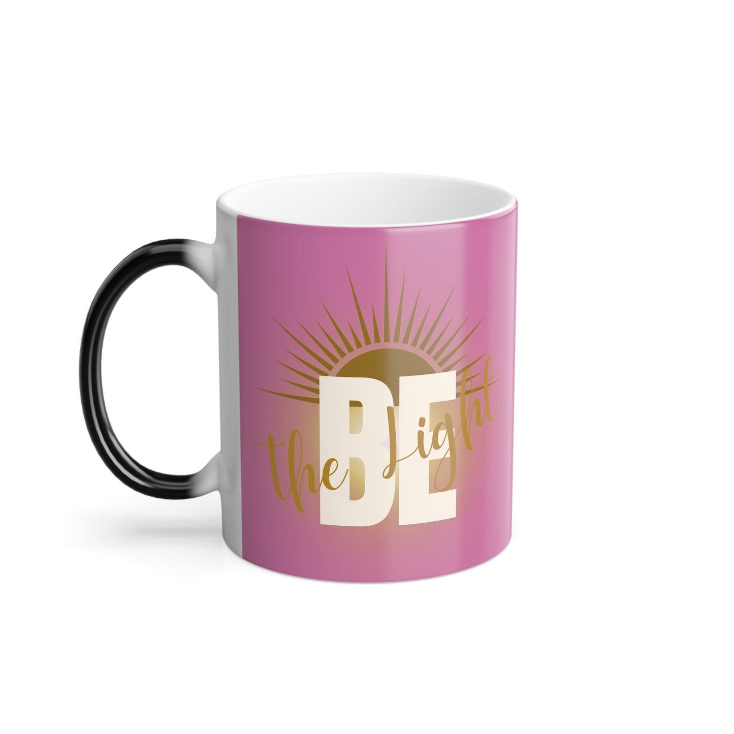 Christian Coffee Mug- Color Changing Be The Light