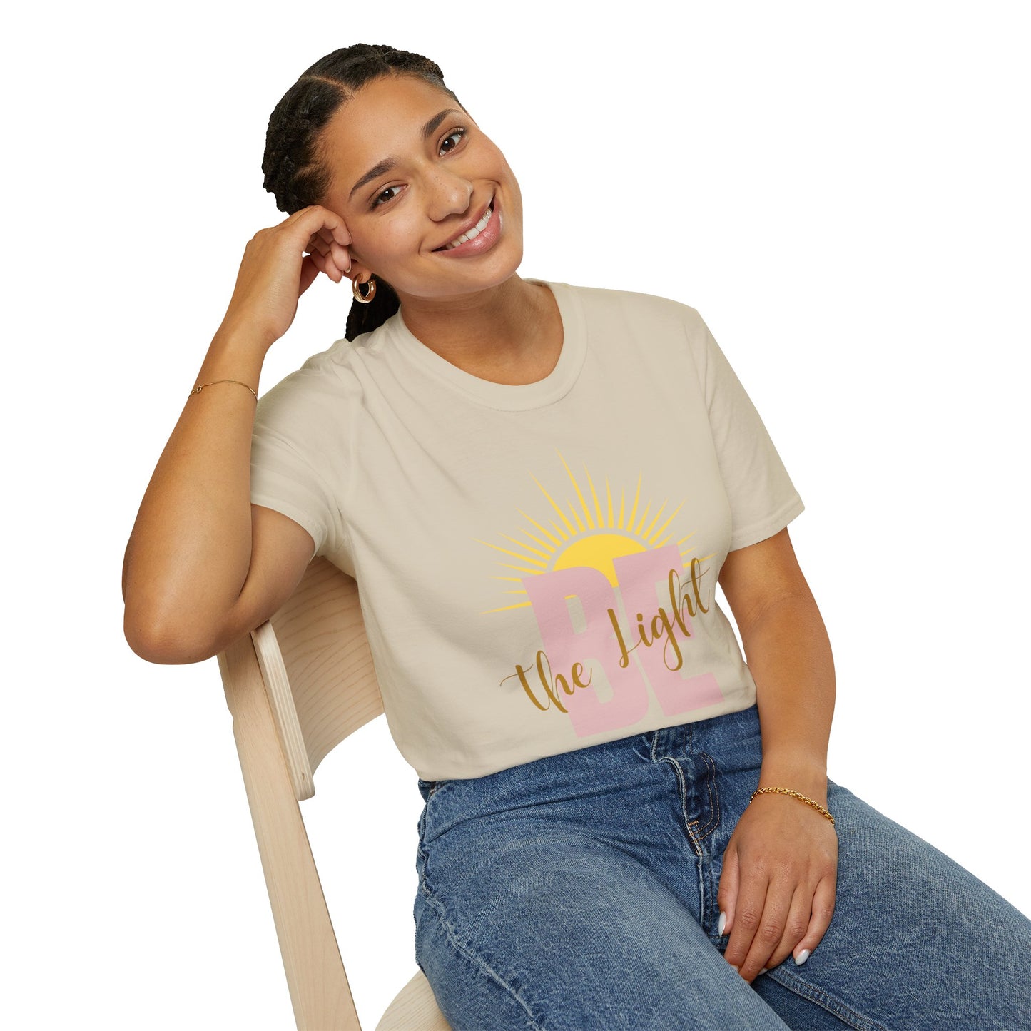 Women’s-Be The Light- Softstyle T-Shirt