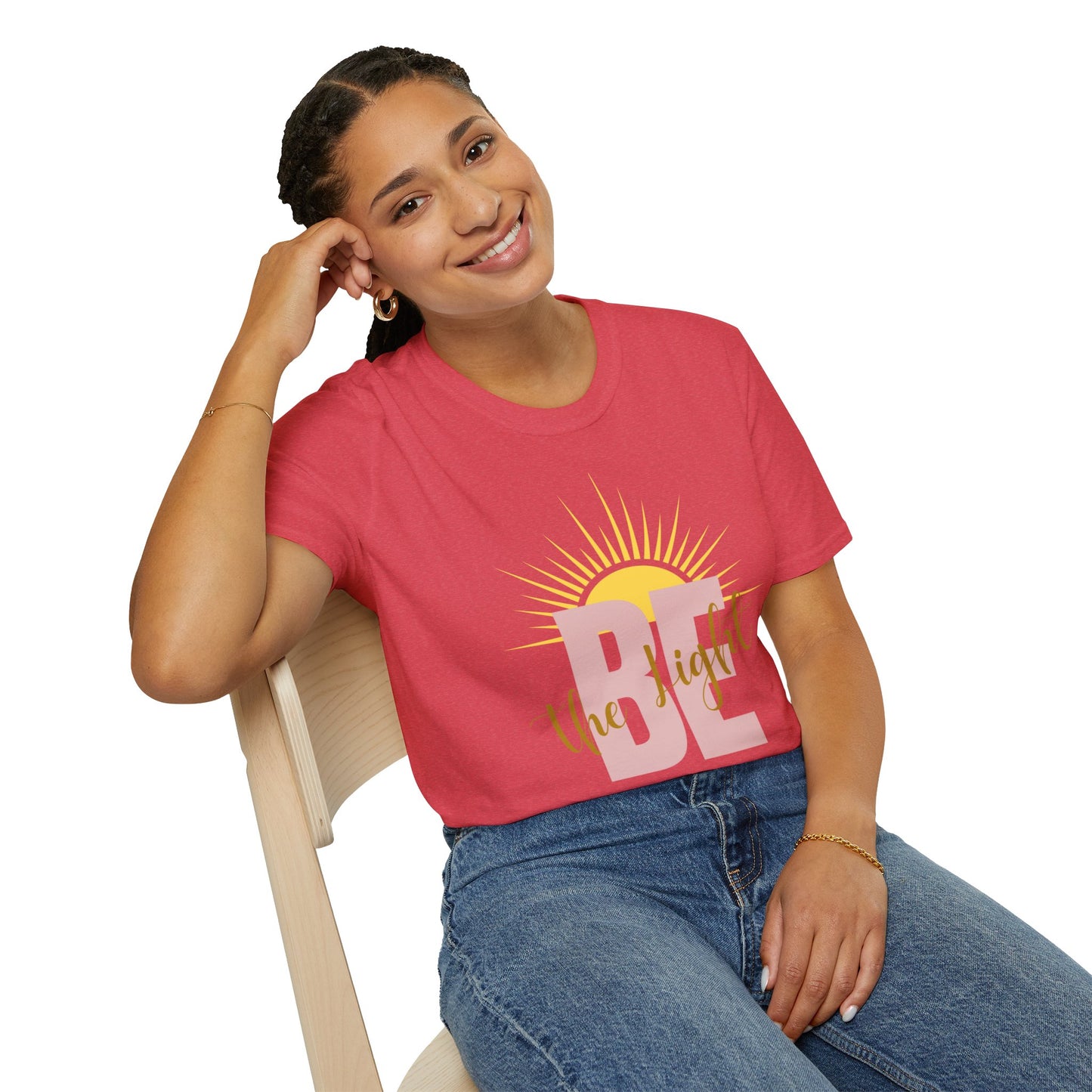 Women’s-Be The Light- Softstyle T-Shirt