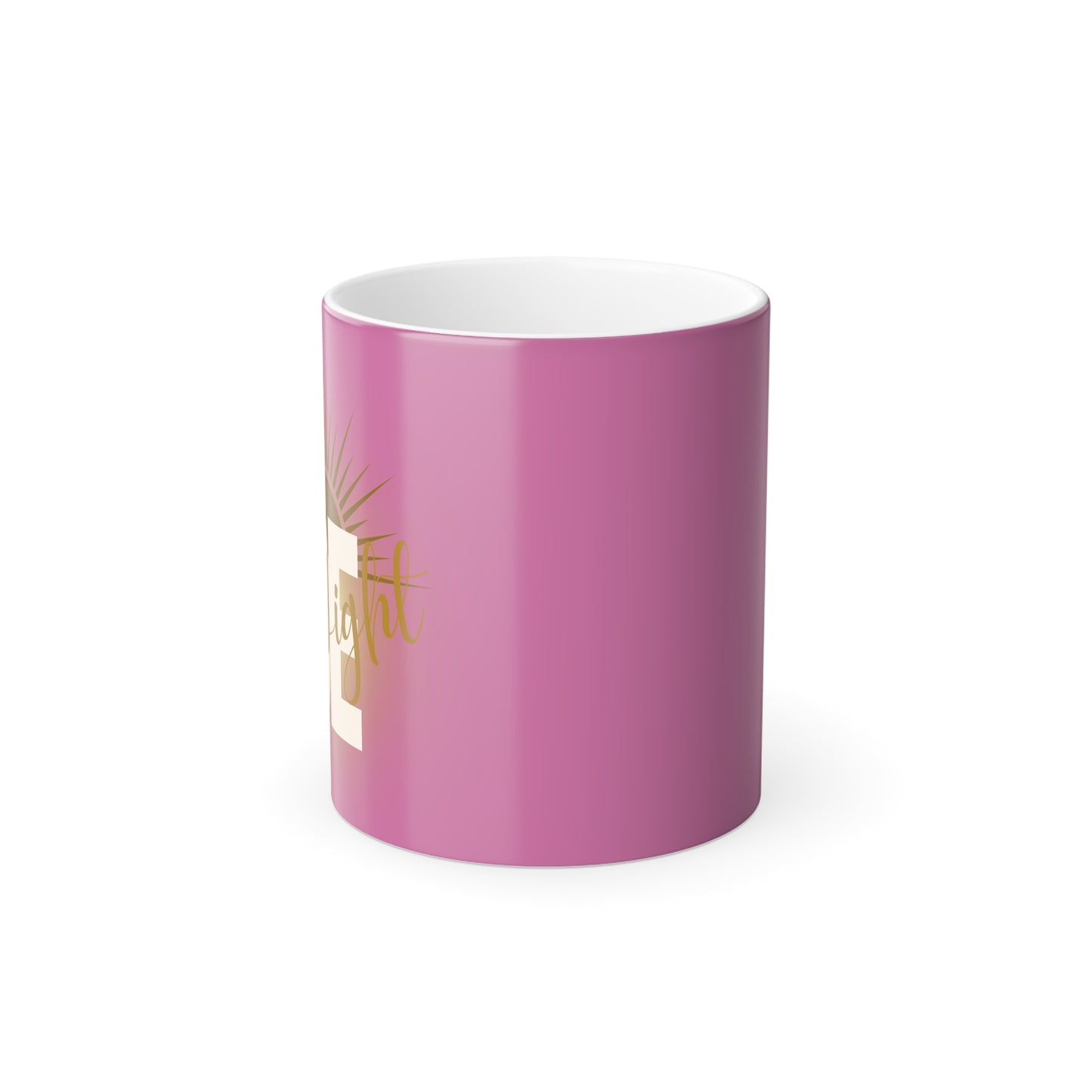 Christian Coffee Mug- Color Changing Be The Light