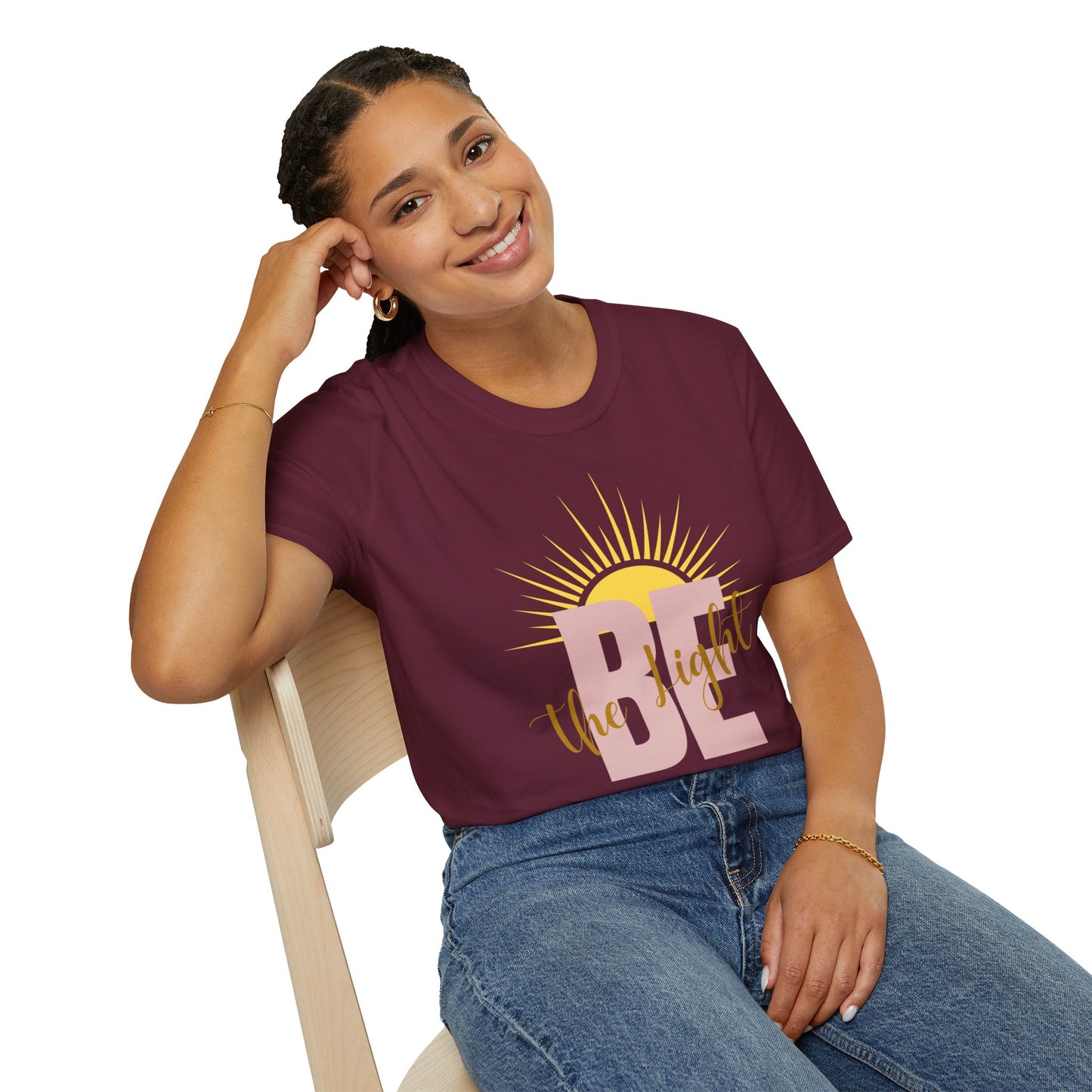 Women’s-Be The Light- Softstyle T-Shirt